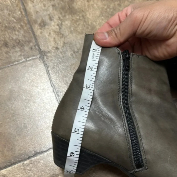 Rieker Ankle Leather Boot  size 40 - Picture 8 of 8